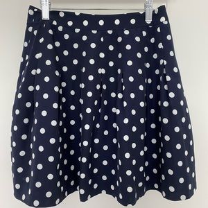 J crew polka dot skirt